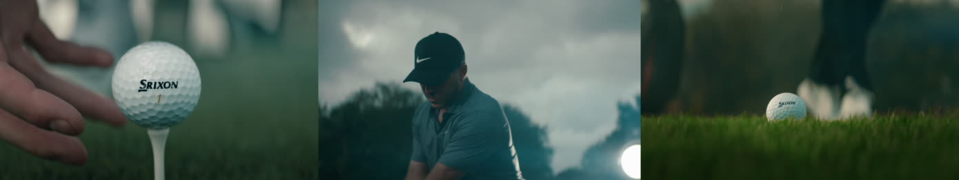 Srixon commercial shot by Sherman Johnson